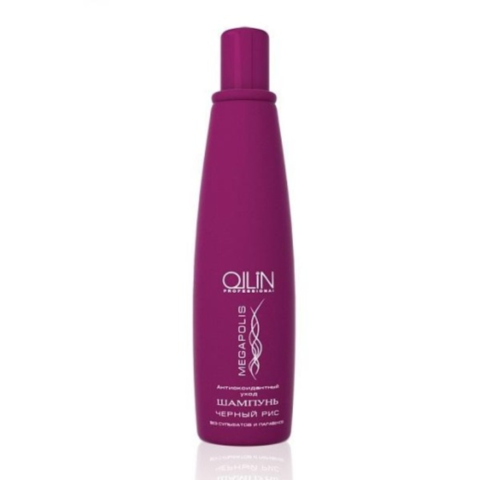 Ollin Megapolis Shampoo based on black rice, 400 ml