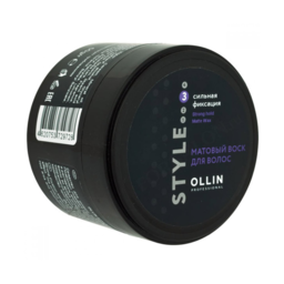 Ollin Матовый воск сильной фиксации Strong Hold Matte Wax, 50 г.