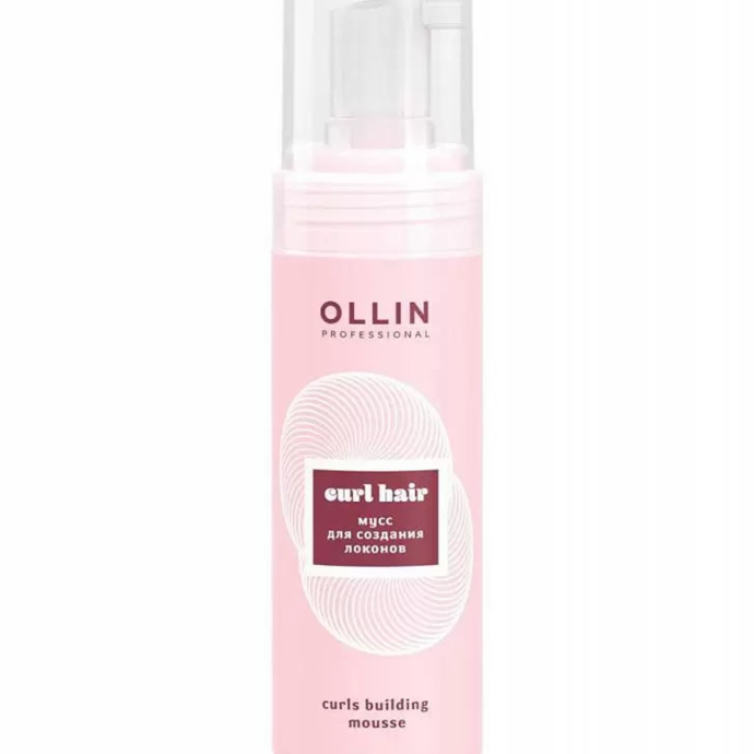 Ollin Мусс для создания локонов Curly Hair Mousse,150 мл