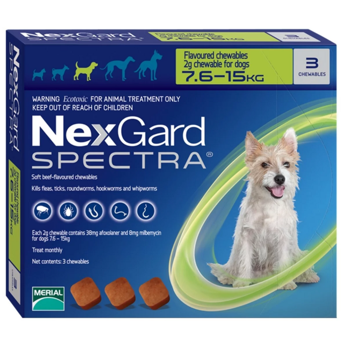 Nexgard spectra sale minimum age