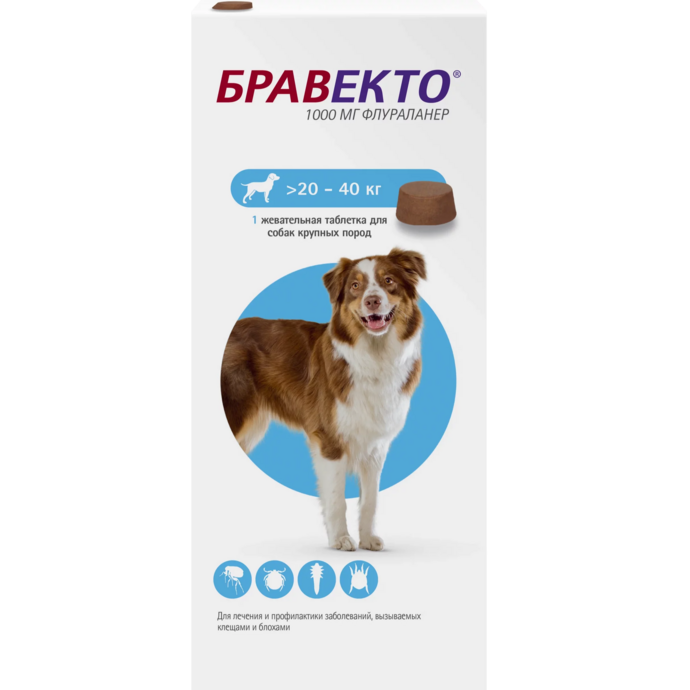 Bravecto® chewable tablets for dogs