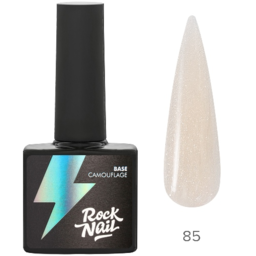 Camouflage base with shimmer RockNail 85 Golden Hour (10 ml.)