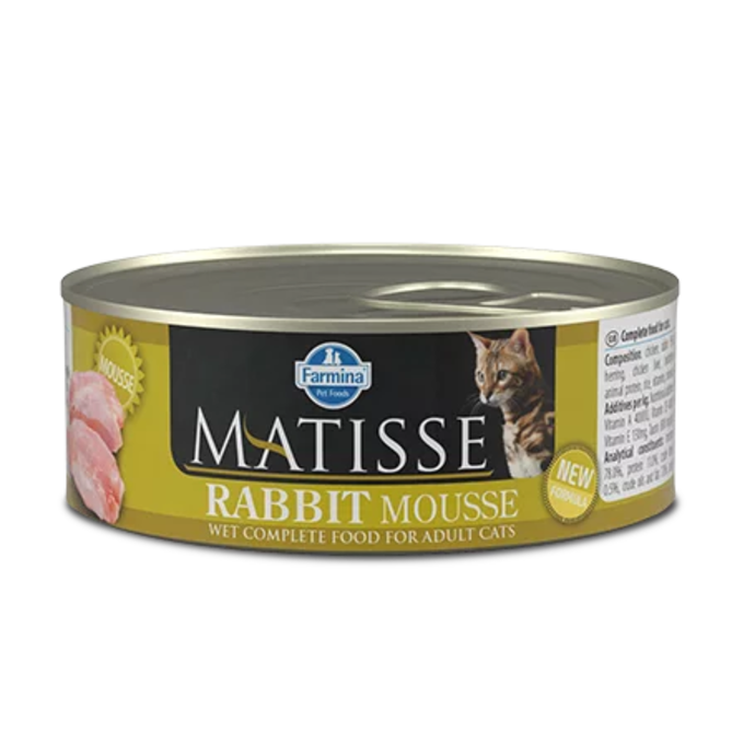MATISSE ზრდასრული კატებისთვის კურდღლის მუსი