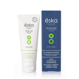 Eska Summer Night  ინტიმ- გელი კანის მოვლისთვის, წყლის ბაზაზე, 75 მლ