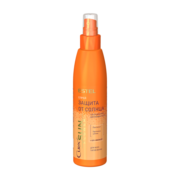 Estel - Curex Sunflower Spray დამატენიანებელი და "მზისგან დაცვა", 300 მლ