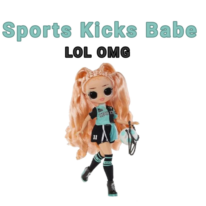 LOL LOL Surprise OMG Kicks Babe Sports Doll